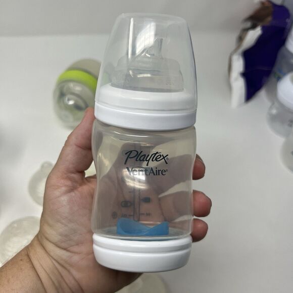 Nursing Bottle Lot Nanobebe Herobility Nuk Como Tomo Playtex Tommee Tippee - Picture 10 of 14